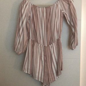 Striped Romper